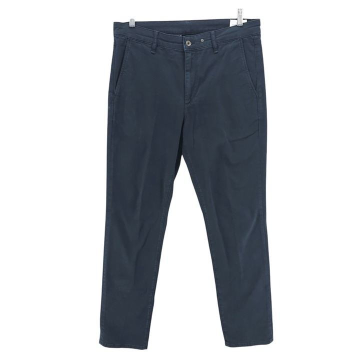 Rag & Bone Men's Chino Pants Salute Blue Stretch Cotton Blend Twill Size 34