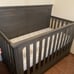 Baby crib 4-in one convertible crib