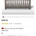 Baby crib 4-in one convertible crib