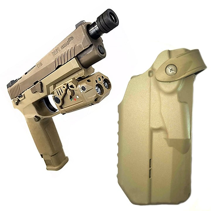 Safariland Sig M17 M18 Pail Light P320 MHH RH Holster LMD Lasermax
