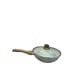 Master Class WOK with vented lid 11 Pan White with grey Specs. NEW