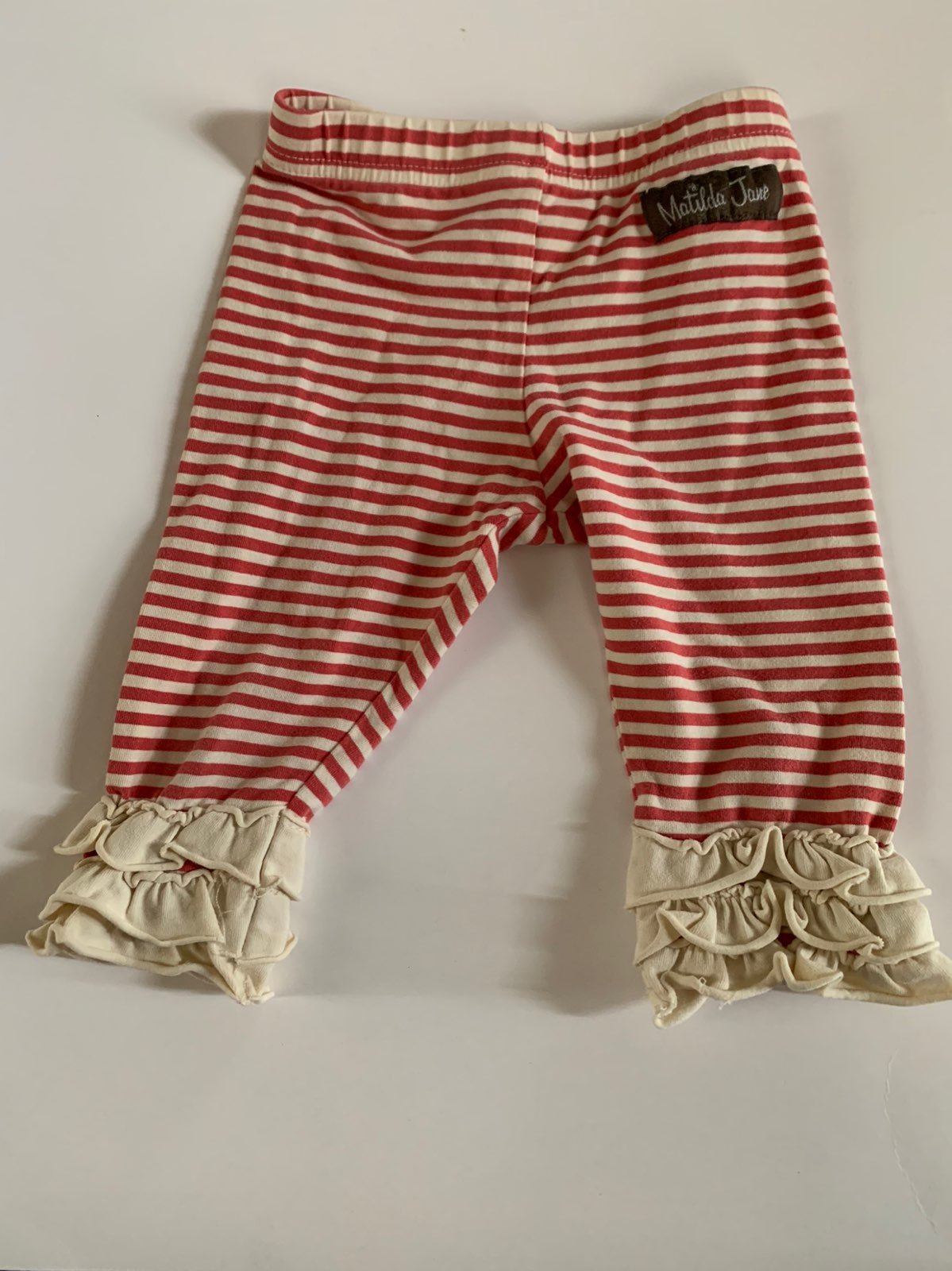 2 pair Matilda Jane Ruffle Leggings