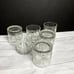 6 Vintage Anchor Hocking Manchester Plaid Tartan Bar Ware Glasses 10 oz.
