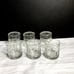 6 Vintage Anchor Hocking Manchester Plaid Tartan Bar Ware Glasses 10 oz.