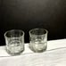 6 Vintage Anchor Hocking Manchester Plaid Tartan Bar Ware Glasses 10 oz.