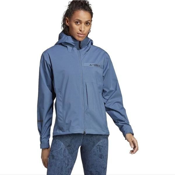 Adidas Women's Terrex Multi 2.5 LRain Jacket Large NWT