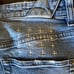 Ksubi Chitch Burnt Blue Chop Shorts