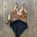 Summersalt Perfect Wrap Leopard One-Piece