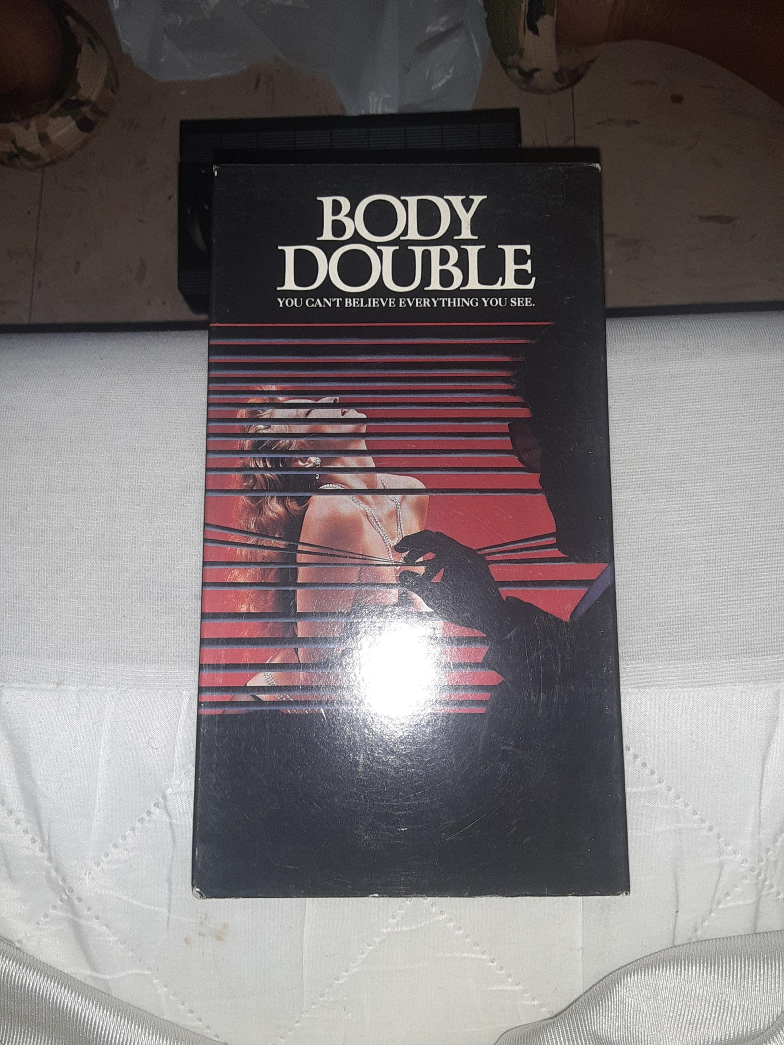1987 COLUMBIA TRISTAR BODY DOUBLE VHS TAPE NRMINT CONDITION