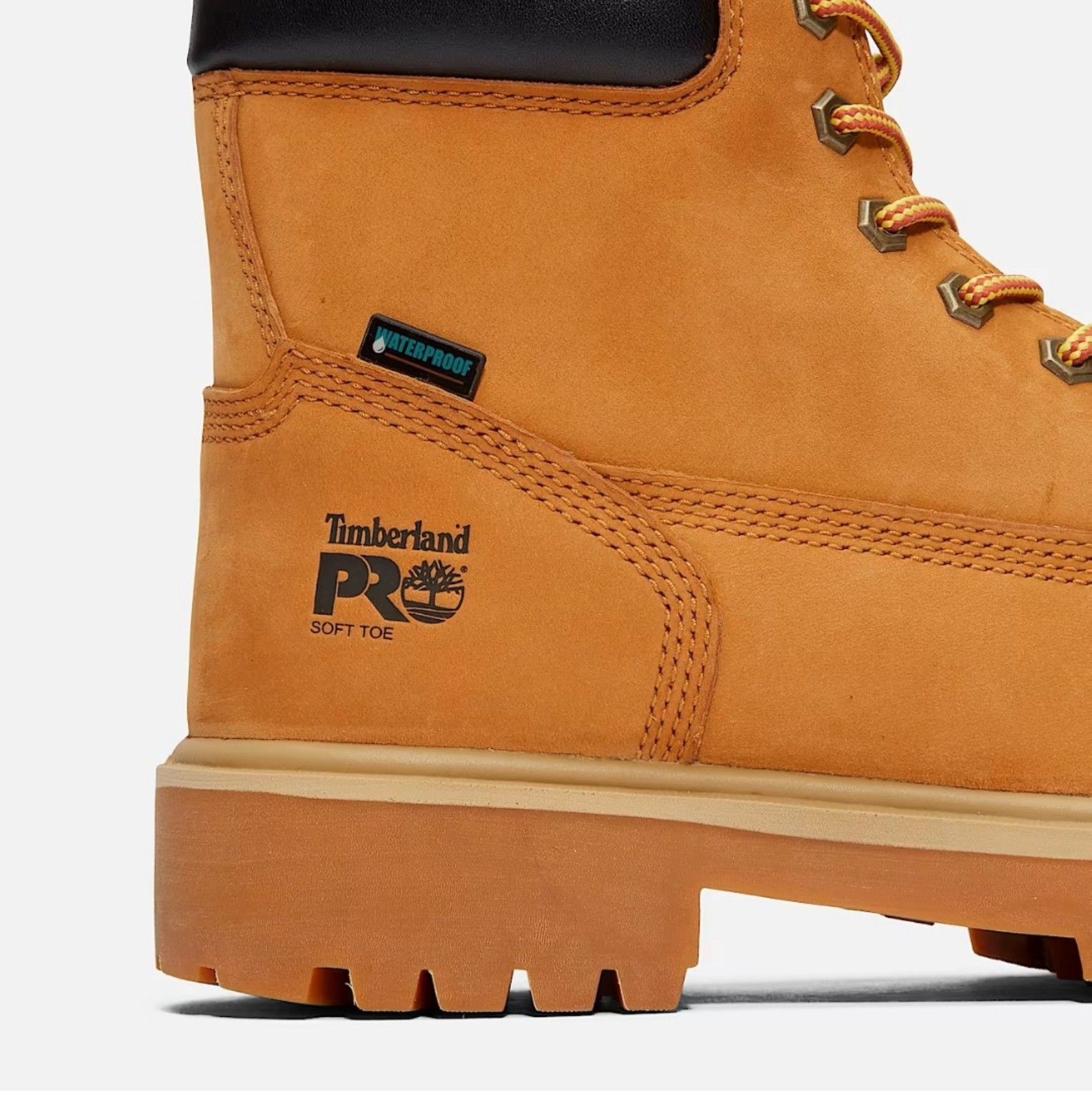 Timberland Men's Direct Attach 6 Soft Toe Waterproof Work Boot