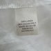 Caroline Rose Linen Wide-Leg Ankle Pants White Semi-Sheer Made in USA Size L
