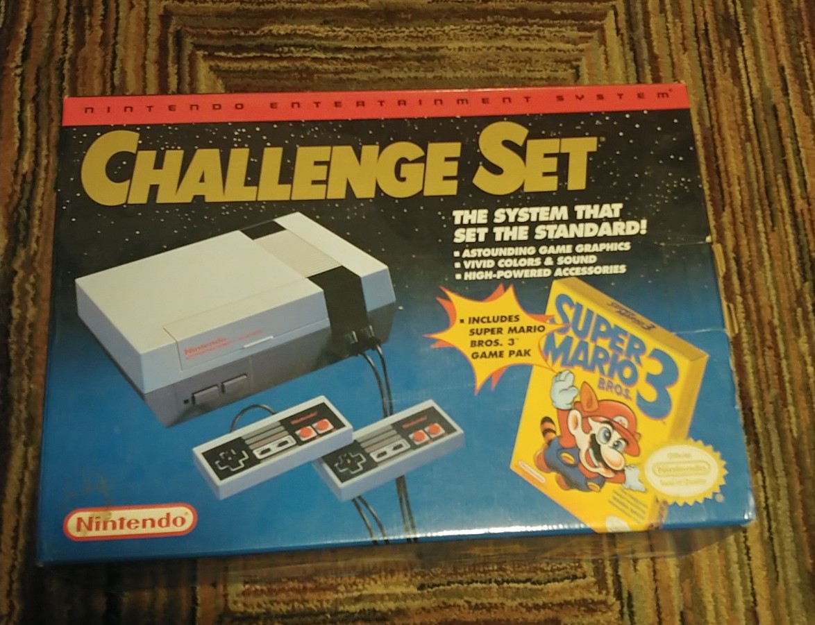 Super Mario Bros 3 Challenge Set for Nintendo NES
