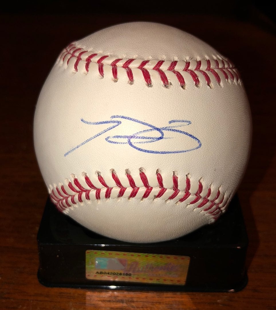 PRINCE FIELDER SIGNED RAWLINGS OFFICIAL