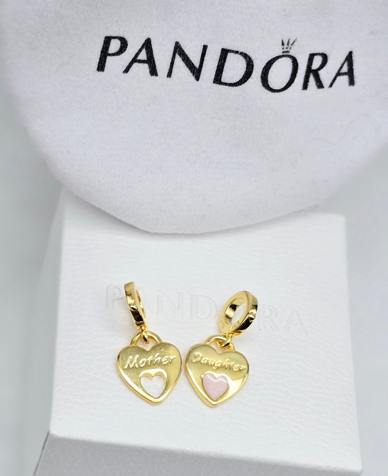 Pandora // Mother // Daughter // Splittable // Heart // Dangle // Pandora Charm
