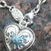 Chicos Heart Box and Bracelet...EUC