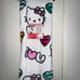 Hello kitty convo hearts blanket