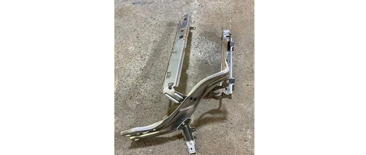Volkswagen jetta 2010 2011 2012 2013 2014 metal frame support for dashpad