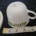 Vintage 9 piece set of corning corelle spring blossom green and white