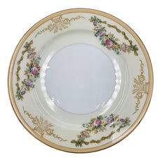 Vintage 1940's Hand Painted Meito China Small Side Dessert Porcelain Plate Set