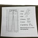 Peter Christian Chamois Pants Size 36 x 30 Green 100% Cotton Trousers Olive