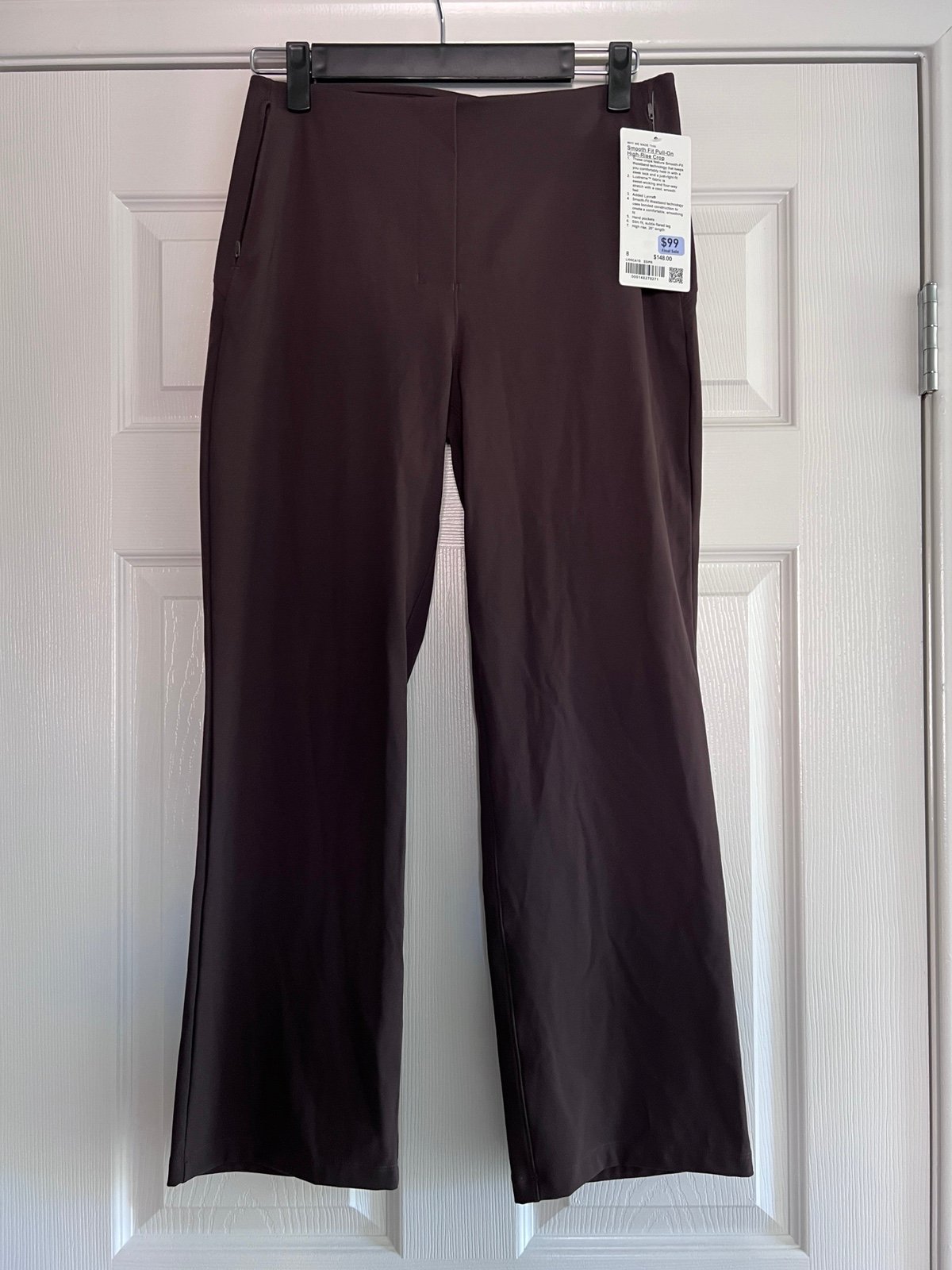 NWT Lululemon smooth Fit Pull-On HR Crop(ESPR/8)