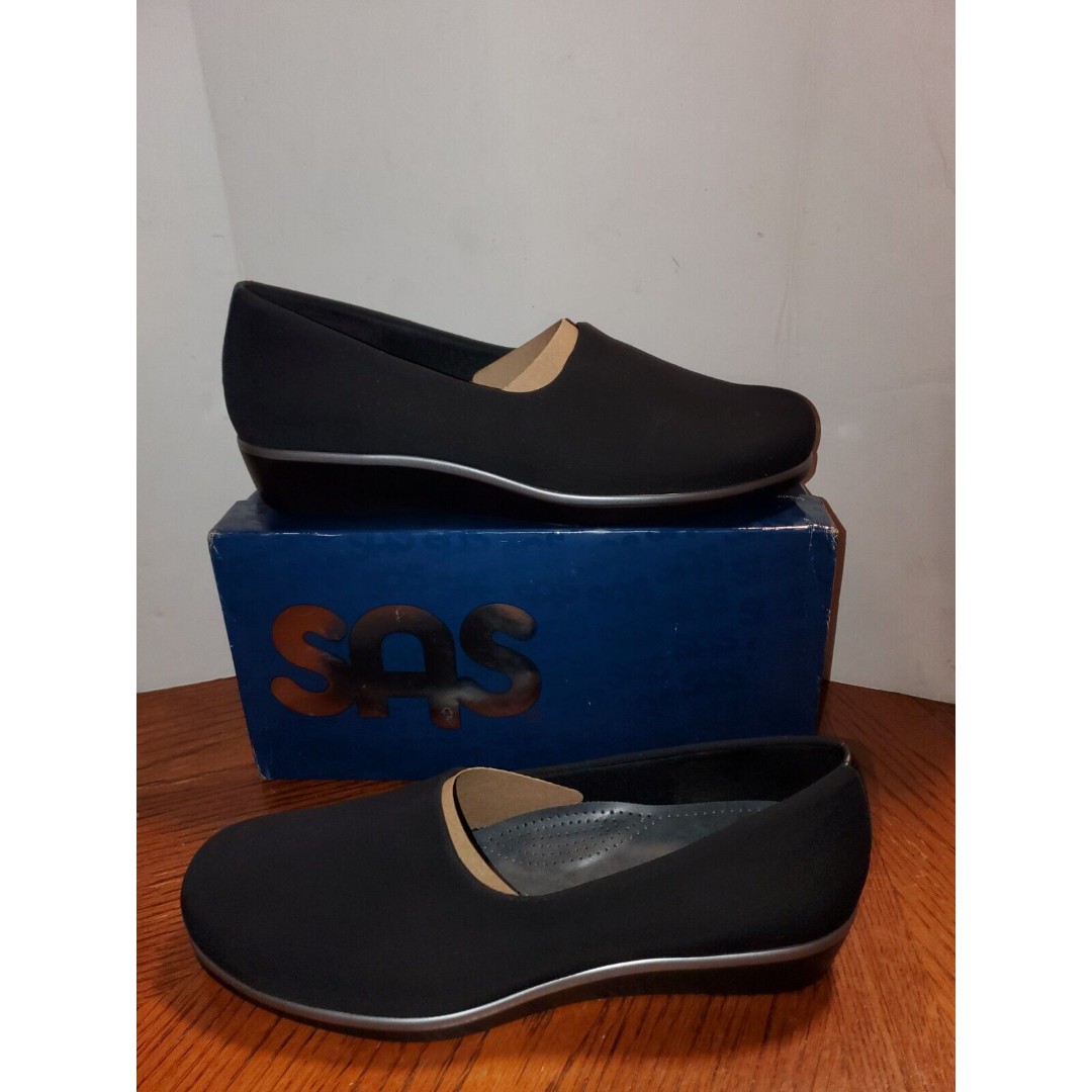 SAS Shoes Women's Bliss Black Brand New In Box Size 12