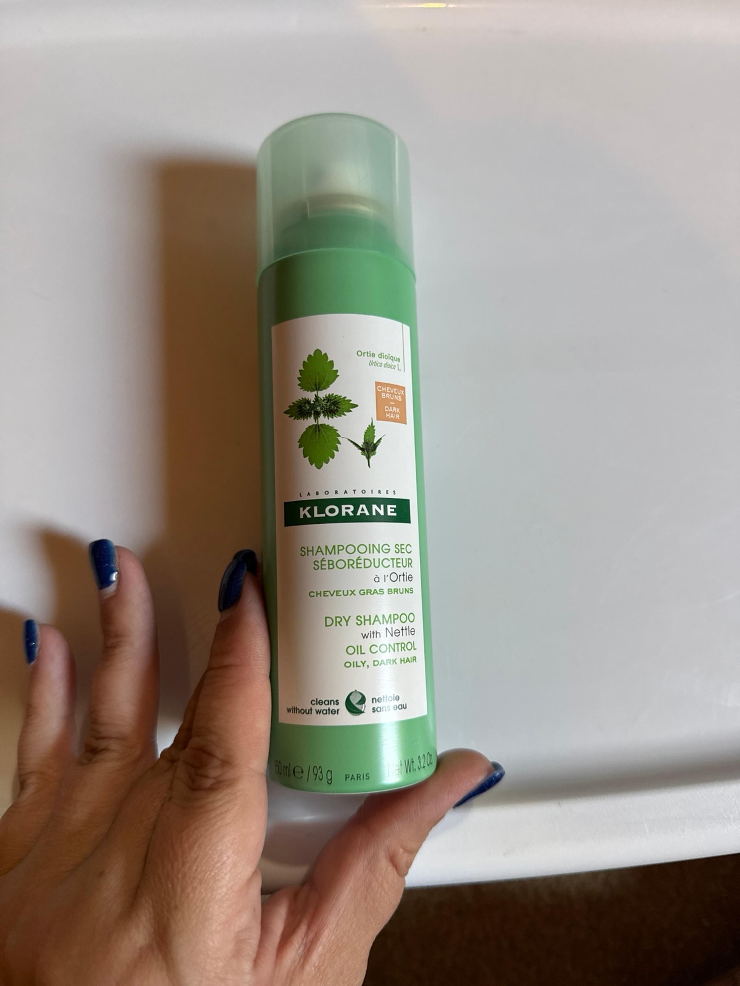 Klorane dry shampoo
