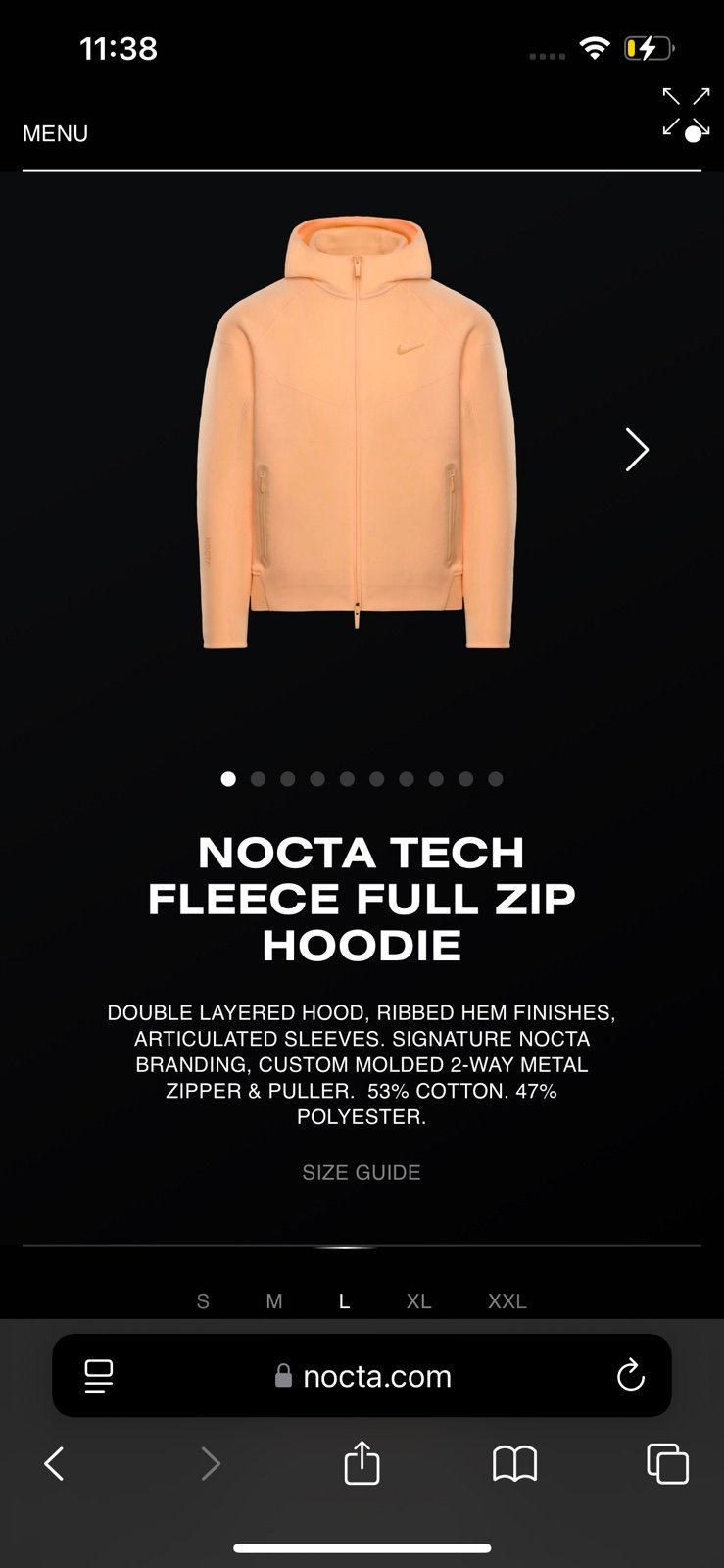 Nocta x Nike Fleece