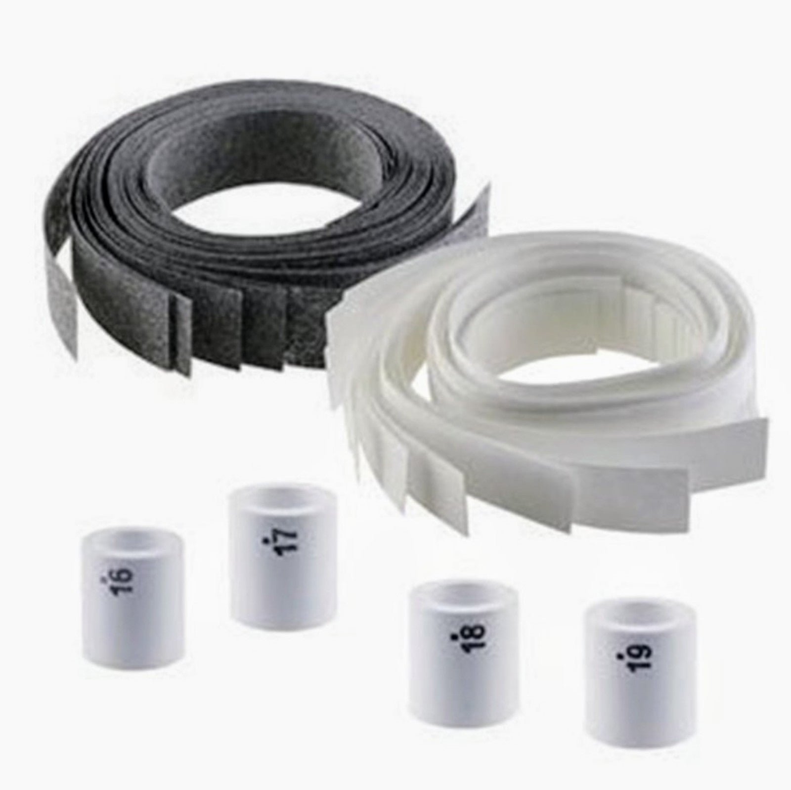 Ceramic Shrinkage Ring Stopper Set-#16–#19 (7 3/4 to 9 US) New In Box
