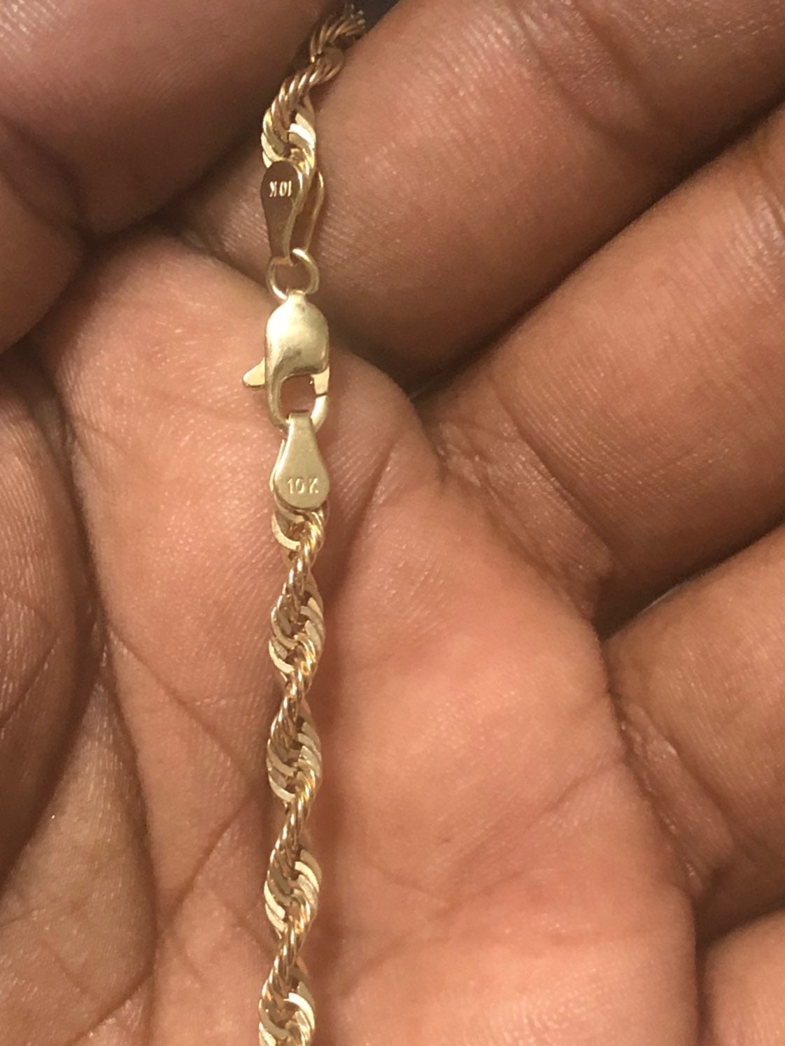 10kt gold chain