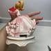 Lefton Pink Valentine Day Candy Girl Debutante Music Box My Funny Valentine Work