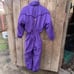 Vtg Skiing Passport Skisuit Size 6 One Piece Snow Purple Design 90’s