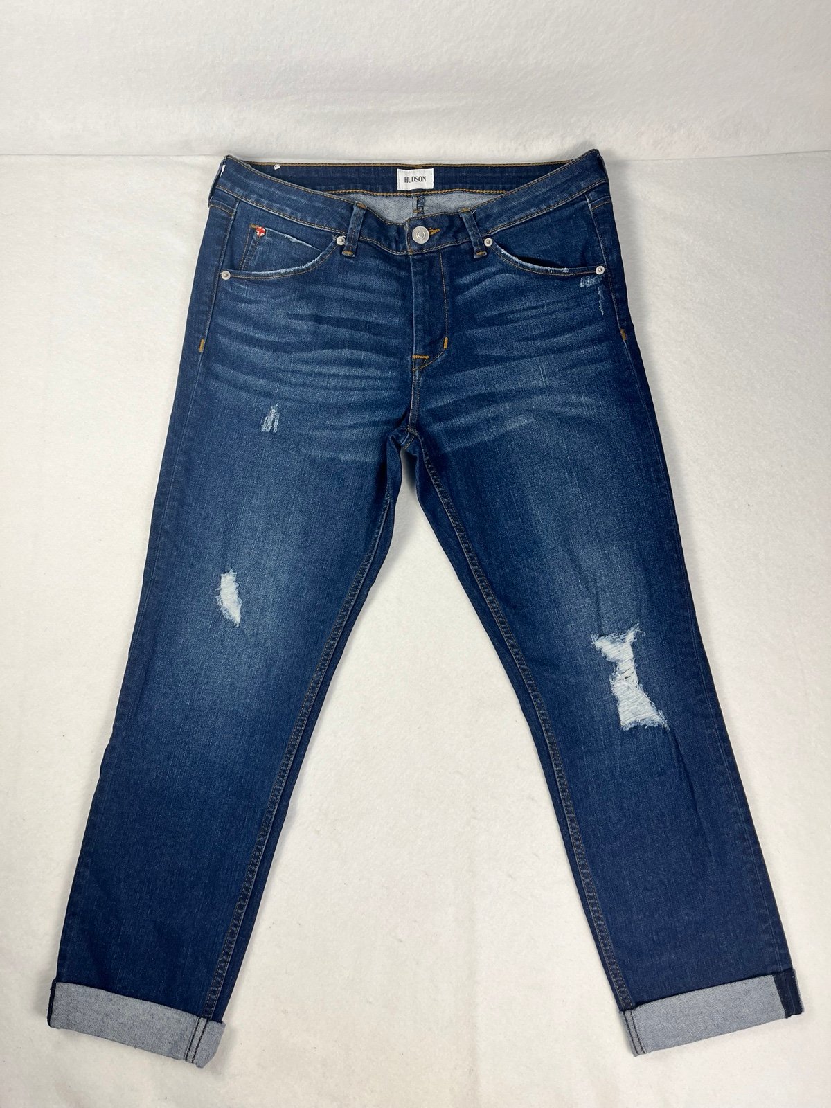 Hudson Bacara Crop Straight Cuffed Women’s Jeans• Size 32