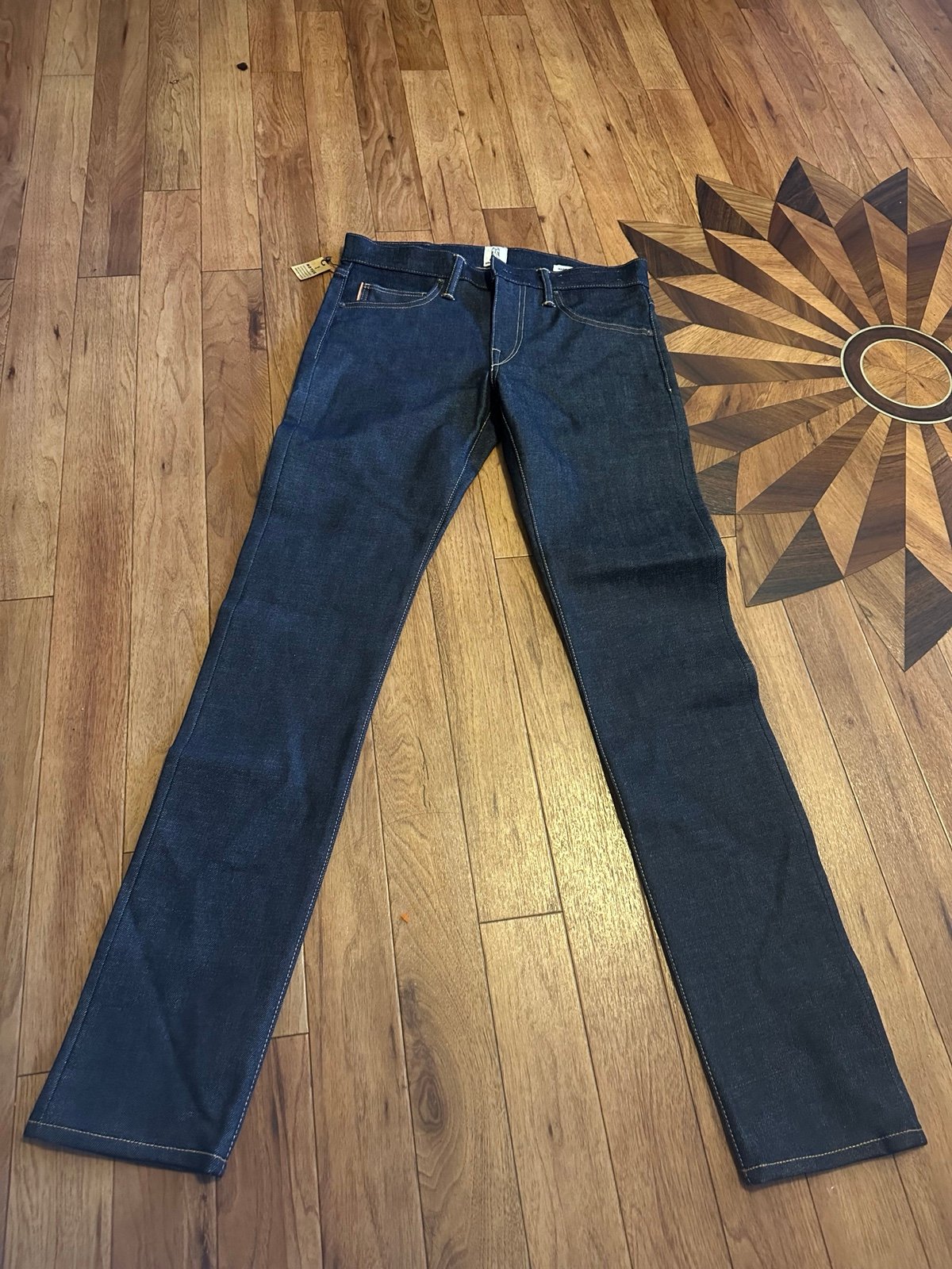 KATO by Hiroshi Kato The Needle Skinny Selvedge Jeans Indigo Raw 30 x 32