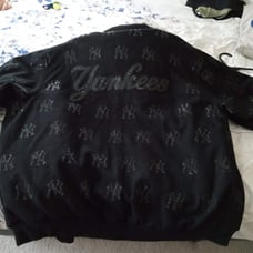 G-III Sports by Carl Banks New York Yankees Rhinestone Jacket 3xl