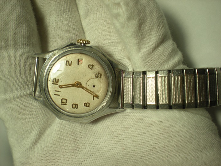 Men USSR Soviet vintage 60's mechanical set & Wind 17j watch Serviced but Issues