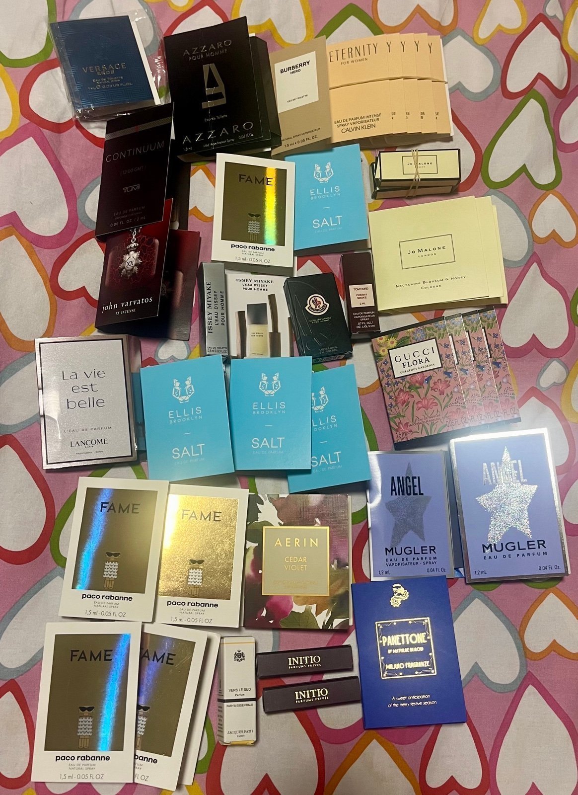 Perfume samples