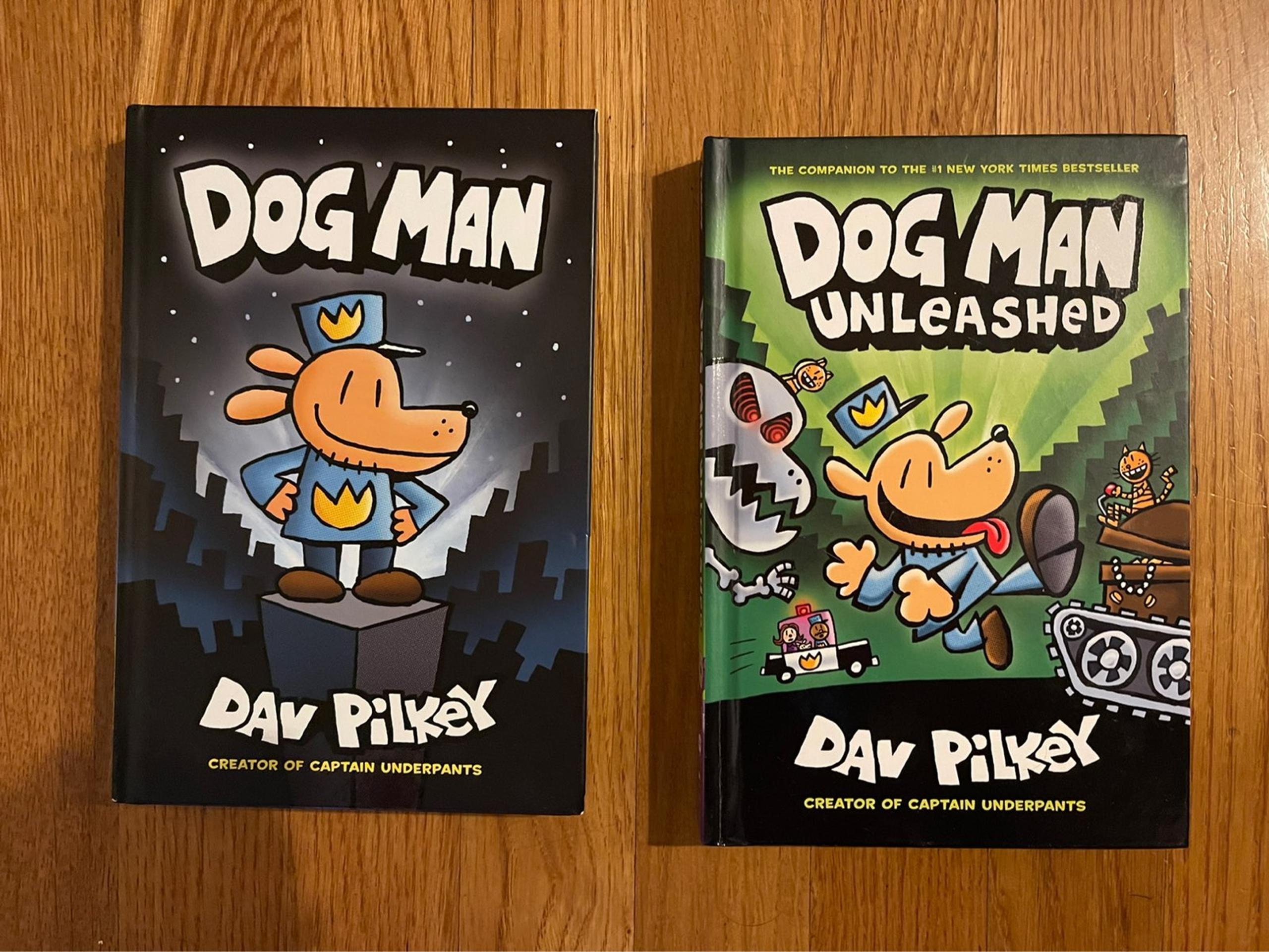 Dav Pilkey Dog Man Series Books