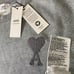 Ami Paris Hoodie Ami Athletic Hoodie for Men Women Grey Ami Crewneck Sweater