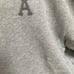 Ami Paris Hoodie Ami Athletic Hoodie for Men Women Grey Ami Crewneck Sweater
