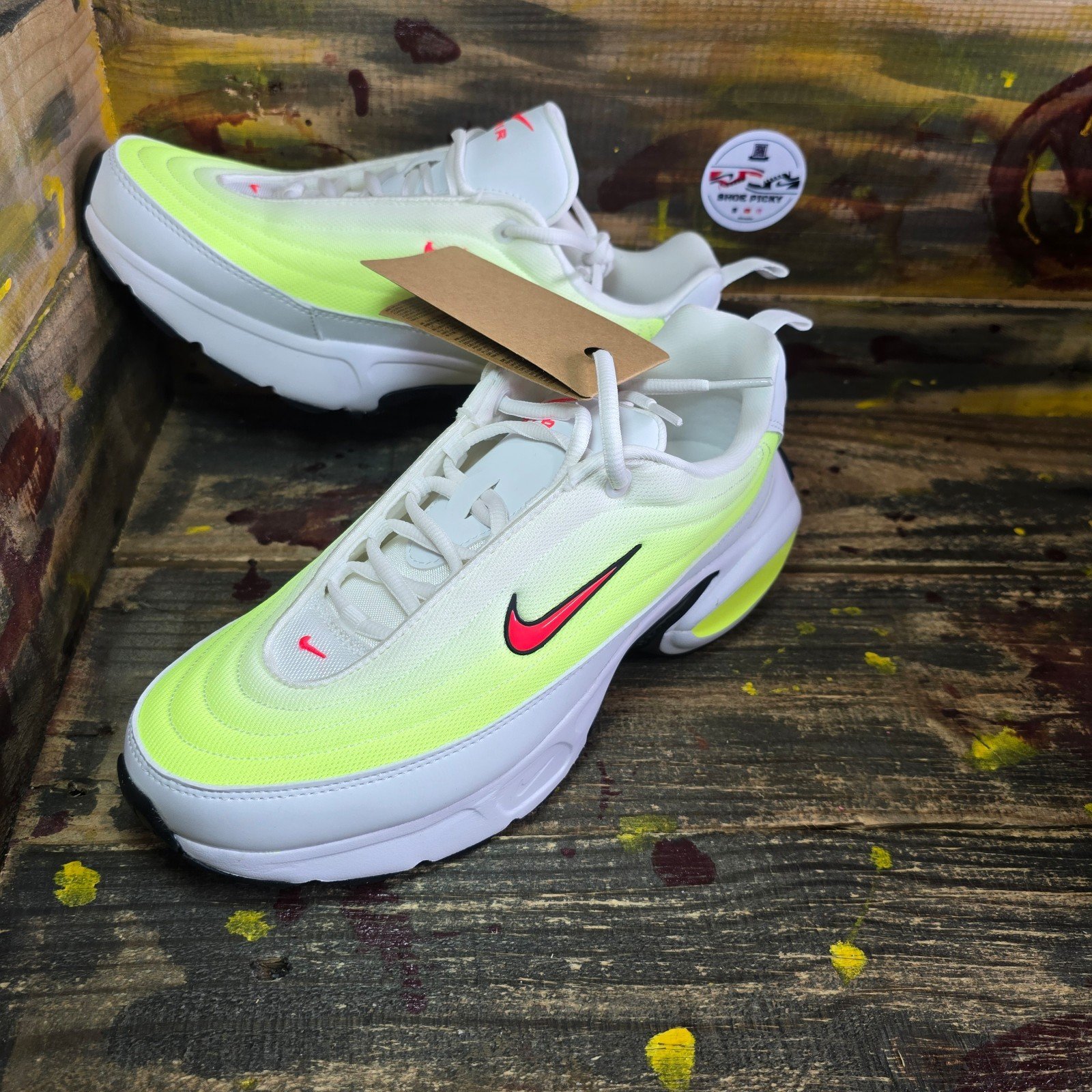 Nike WMNS Air Max Portal Summit White Volt HF3053-104 Women's Size 9.5 new