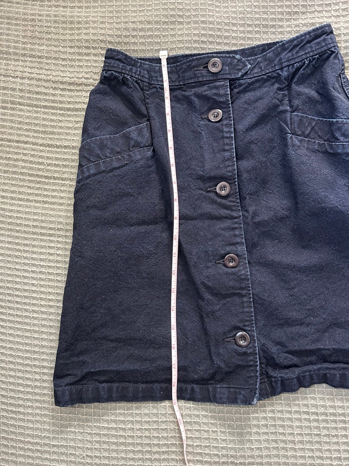 A.P.C. Dark Wash Denim Skirt Mini