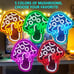Mushroom Neon Sign Dimmable Led Mushroom Neon Light Cute Neon Mushroom Sign