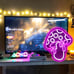 Mushroom Neon Sign Dimmable Led Mushroom Neon Light Cute Neon Mushroom Sign