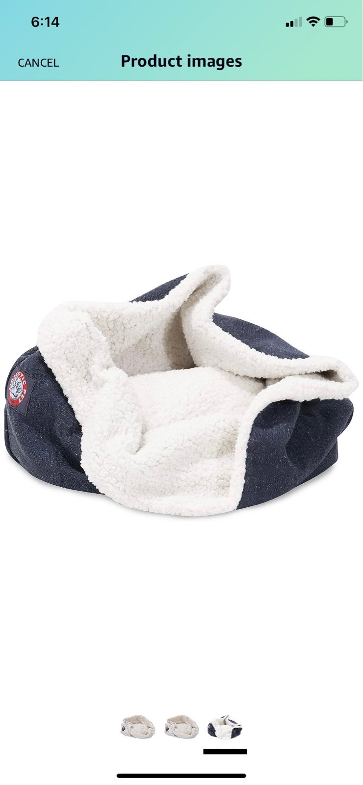 Burrow cat bed