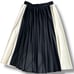 ## Excellent Condition VALENTINO Pleated Skirt Lace Bicolor