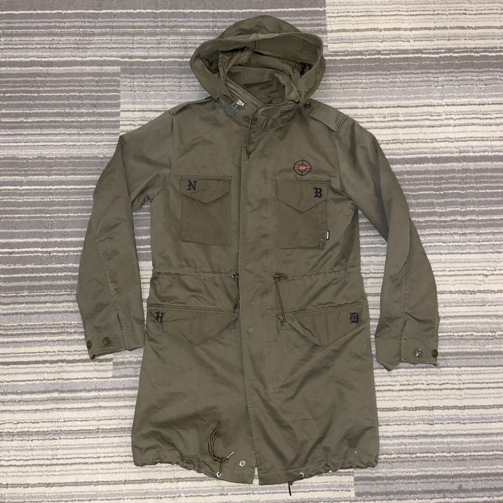 Adidas Neighborhood Consortium M65 Mens Size XS Extra Small Jacket