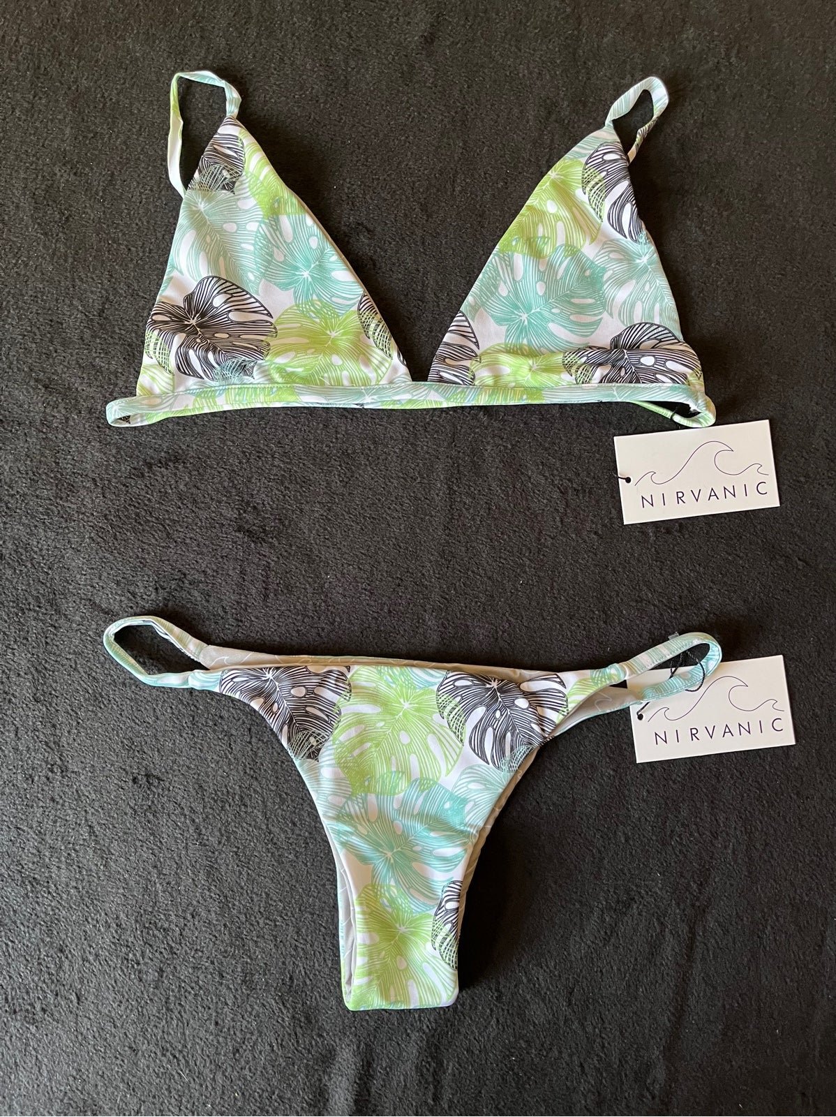 Nirvanic Swim Monstera Tropic Bikini