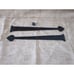 2 IRON DUMMY HINGES, Decorative Hinge, Black, Faux, Fake Hinges, Large, 16 Long