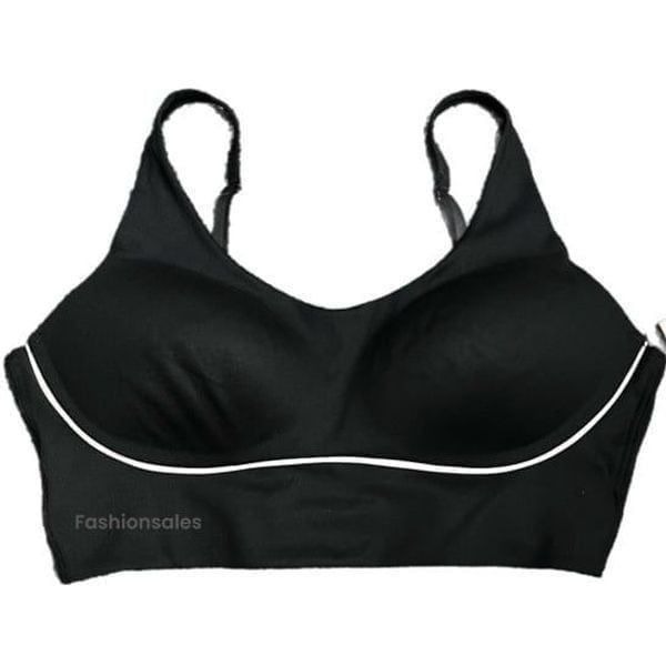 Victoria’s Secret Allegro Medium Support Flow on Point Lined sport bra black 36D